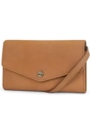 Timberland Damen RFID Leather Wallet Phone Bag with Detachable Crossbody Strap Tasche
