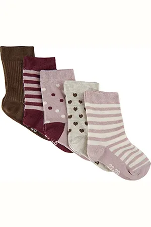 Minymo Unisex with Pattern (5-Pack) Socken, , 19/22 (5er Pack)