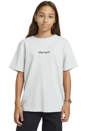 Element Simple Logo - T-Shirt - Jungs 8-16 - Grau