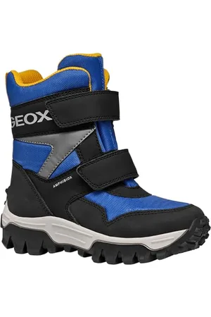 Geox J Himalaya Boy B ABX Snow Boot, ROYAL/Black, 34 EU