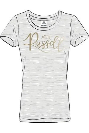 Russell Athletic A21191-BM-035 Bloom-S/S Crewneck Tee Shirt T-Shirt Damen Größe S
