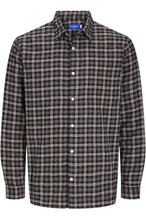 JACK & JONES JACK&JONES PLUS Herren JORJOSHUA Flannel Check Shirt LS PLS Langarmhemd, , 3XL