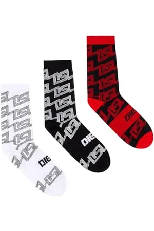 Diesel _SKM-RAY-THREEPACK_SOCKS_Mehrfarbig_L