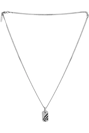 Police PEAGN2211701 Herren-Halskette, 55 cm, Estandar, Kunststoff, Kein Edelstein