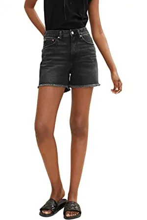TOM TAILOR Damen High Waist Bermuda Jeans Shorts 1031461, , XS