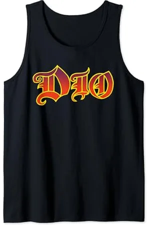 Dio – Gradient Logo Black Tank Top