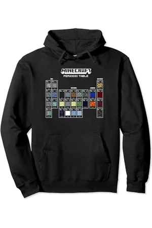 Minecraft Periodic Table Of Blocks Pullover Hoodie