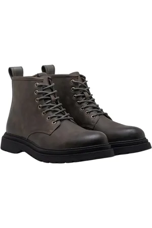 Replay Herren Low Boot Stiefel mit Schnürsenkeln, Braun (Mil Grn 039), 43
