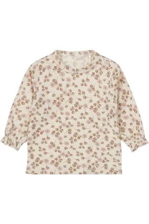 Dirkje Baby - Mädchen Ls Organic Cotton T-Shirt, , 68-74 EU