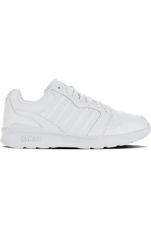 K-Swiss Herren Rival Sneaker, White/White/Vapor Blue, 39 EU