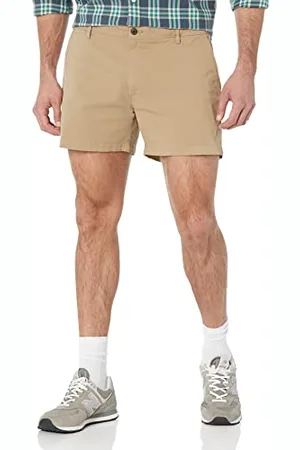 Amazon Herren 13 cm Flatfront-Chinoshorts mit hohem comfort in schmaler Passform (zuvor Goodthreads), , 36W