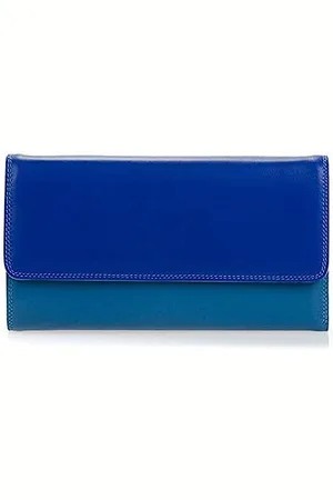Mywalit Leder Damen Geldbörse - Tri-fold w/Outer Zip Purse - 269-92