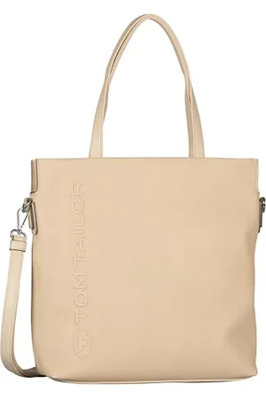 TOM TAILOR Rosa Damen Shopper Umhängetasche Reißverschluss Mittelgroß