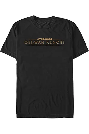 STAR WARS Unisex Gold Logo Organic Short Sleeve T-Shirt, , S