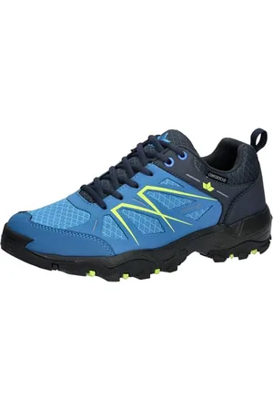 LICO Herren Kadoka Trekkingsschuhe, Blau/Marine/Lemon, 41 EU