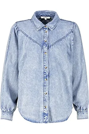 Garcia Damen Shirt Long Sleeve Bluse, , M