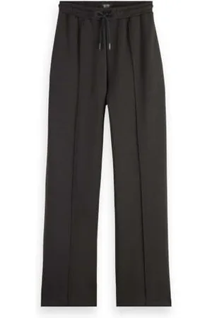 Scotch&Soda Damen Core Modal Straight Leg Sweatpants, Black 0008, M EU
