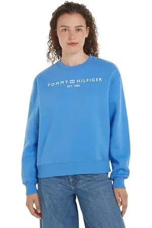 Tommy Hilfiger Damen Sweatshirt ohne Kapuze, , XL