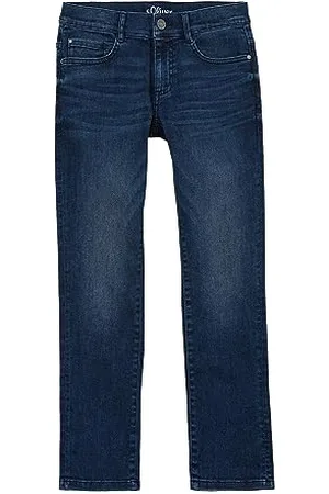 QS by s.Oliver Jungen 2132117 Jeans Hose, Seattle Slim Fit, , 158/REG