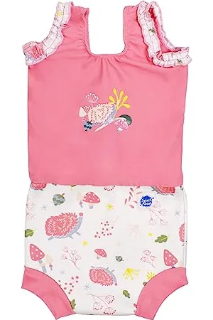 Splash Baby-Mädchen Happy Nappy Costume One Piece Swimsuit, , 0-4 Monate