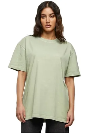 Build Your Brand Damen BY270-Ladies Oversized Acid Wash Tee T-Shirt, , M