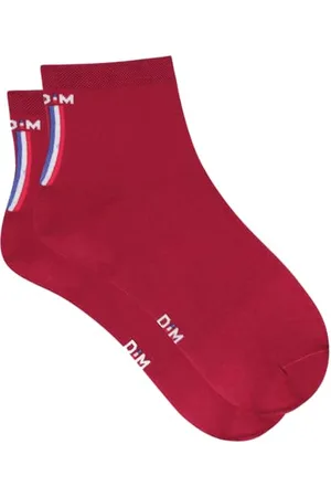 Dim Socken Made in France mit Flaggen-Muster Damen, , 39-42