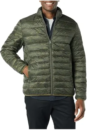 Amazon Herren Verstaubare, Leichte, Wasserabweisende Pufferjacke (Erhältlich In Big & Tall), , XL