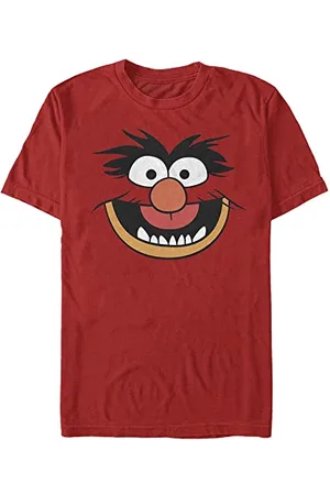 Disney Unisex Muppets Animal Costume Tee Organic Short Sleeve T-shirt T-Shirt, , M