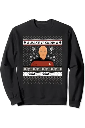 Star Trek : Die nächste Generation macht es Schnee Sweatshirt