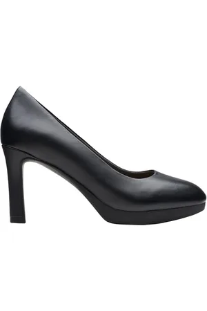 Clarks Damen Ambyr2 Braley Pumps, Black Leather, 41 EU