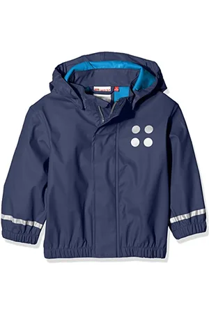 KABOOKI Baby - Jungen Justice 101 Rain Jacket Regenjacke, , 86 EU