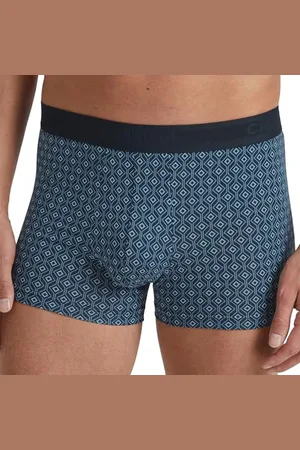 Calida Grafic Cotton Boxershorts Herren, aus 100% Supima-Baumwolle, natürlich atmungsaktiv und hautsympathischt, mit Elastikbund