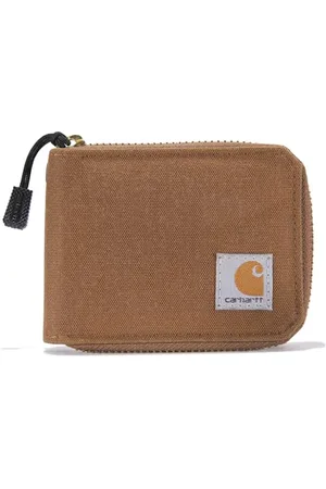 Carhartt Herren Casual Canvas Reißverschluss Durable Zippered Wallets, Braun, Einheitsgröße, Braun ( Brown), Einheitsgröße