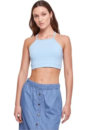 Urban classics Damen TB2600-Ladies Triangle Top Trägershirt/Cami Shirt, , M