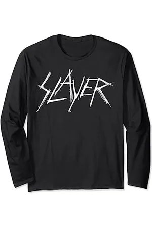 Slayer – Scratchy Logo Langarmshirt