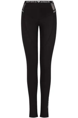 Emporio Armani Damen Iconic Logoband Formende Legging, , L