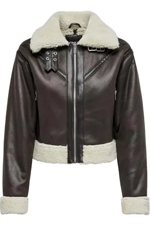 ONLY Female Bikerjacke in Lederoptik