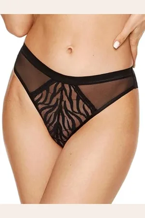 Gorteks Serena-S Tanga, Spitzen-Damen-Tanga, Baumwoll-Schritt, weicher und bequemer Slip-Komfort, Maxi-Größen – 42