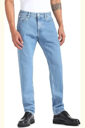 Calvin Klein Jeans Herren Jeans Authentic Straight Fit, Blau (Denim Light), 28W / 32L