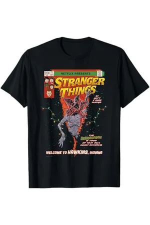 Stranger Things Welcome to Hawkins Comic T-Shirt