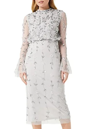 Frock and Frill Damen Frock und Rüschen verziert Kleid für besondere Anlässe, , 36