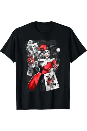 DC Comics Originals Harley Quinn Smoking Gun T Shirt T-Shirt