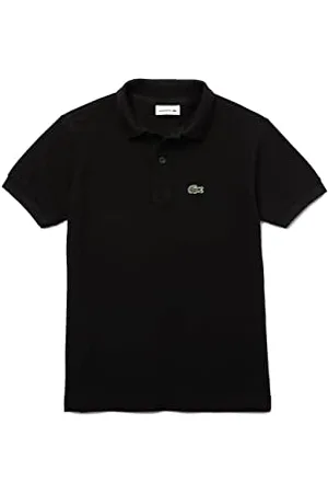 Lacoste Jungen Pj2909 Poloshirt, Schwarz , 10 Jahre (Herstellergröße: 10A)