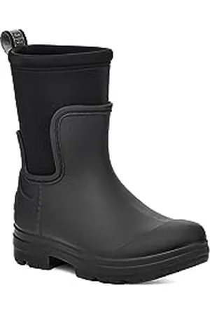 UGG Droplet MID Klassischer Stiefel, Black, 38 EU