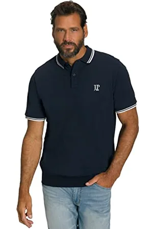 JP 1880 Herren Poloshirt, Bauchfit Shirt, , 6XL EU