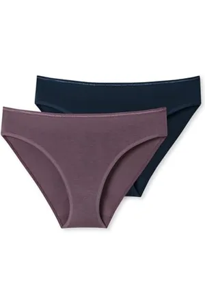 Schiesser Damen 2 Pack Taislip Unterwäsche - Modal Essentials, , 48