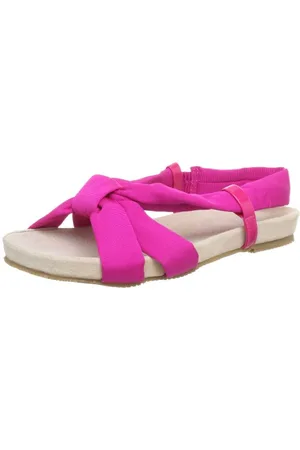 Ruby Brown Damen Comfort Sandalen, Pink (hot pink 053)