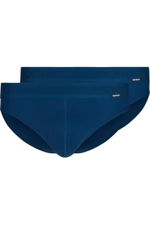 Skiny Herren Cotton Retro Slip, , S (2er Pack)