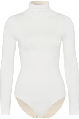 Falke Damen Shapewear Ganzkörper-Body Rich Cotton W Bo Baumwolle Langarmbody 1 Stück, , L 44-46