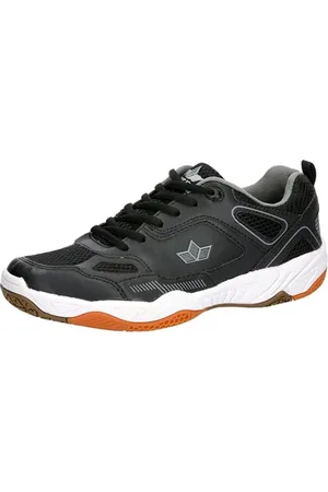 LICO Herren Sprint Indoor Hallenturnschuhe, Schwarz/Grau, 44 EU
